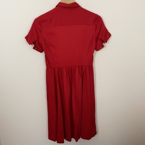 TOMMY Hilfiger I Red Short Sleeve Dress - Picture 7 of 9